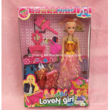 Custom Printing Plastic & Paper Folding Box for Barbie toys (gift boxes)